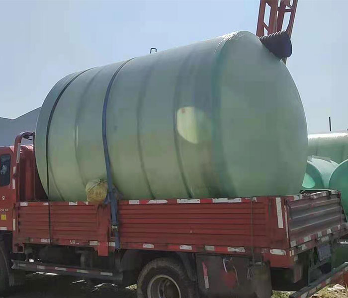 玻璃钢化粪地工地使用案例4