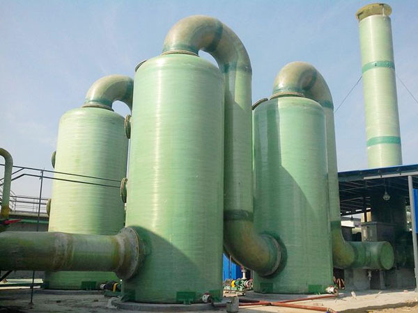 玻璃钢脱硫塔之海水脱硫